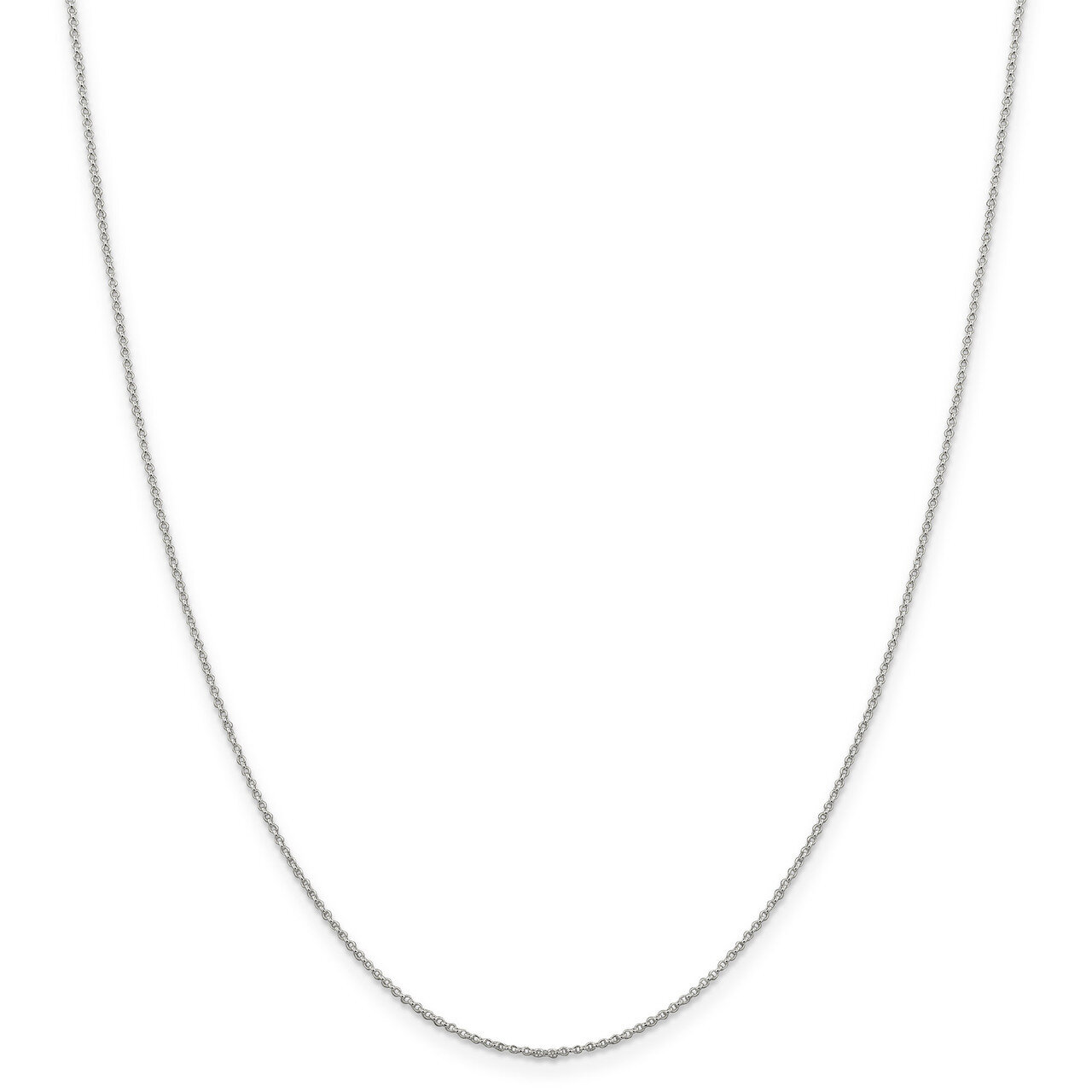 24 Inch 1.1mm Rolo Chain Sterling Silver QFC205-24, MPN: QFC205-24, 886774066998