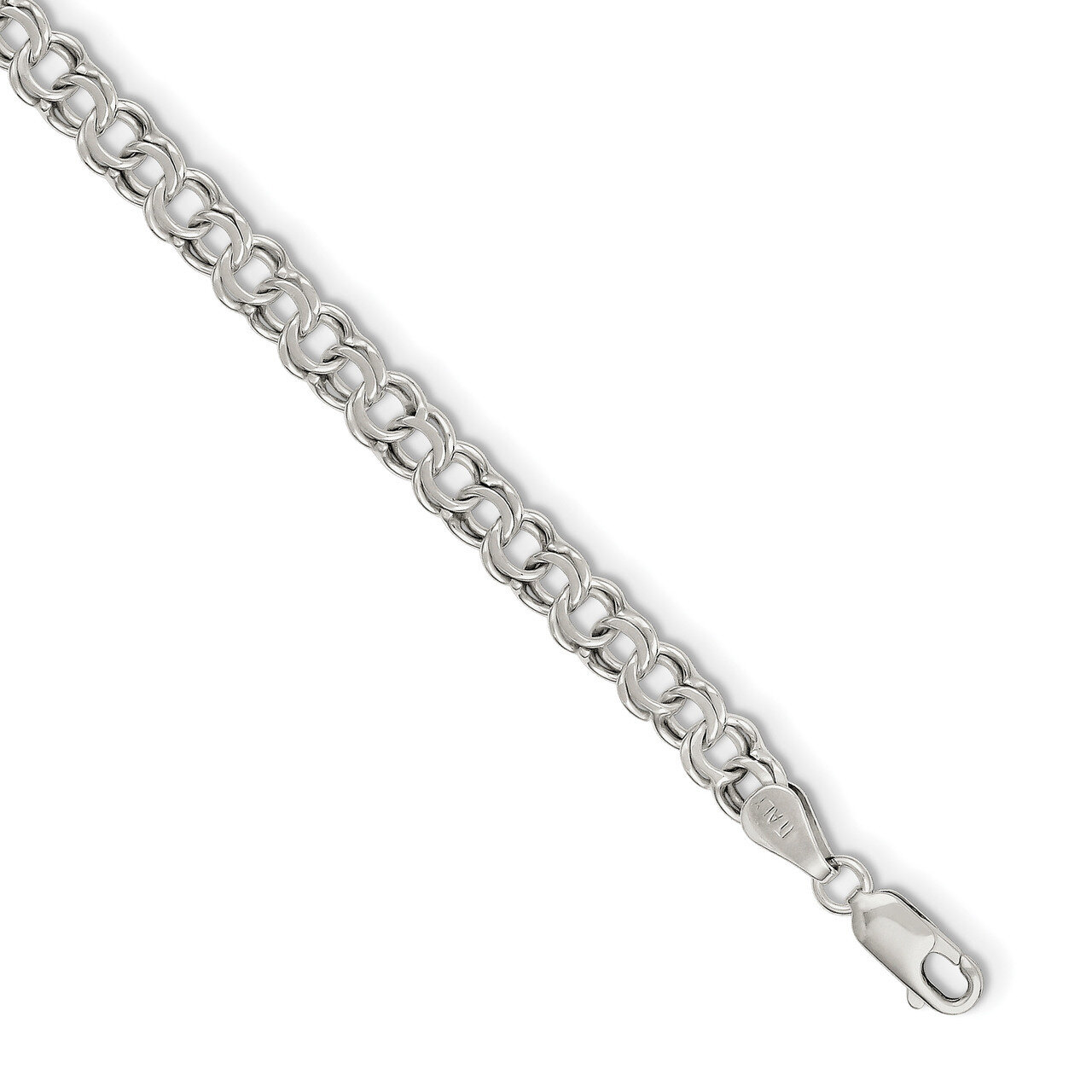 6mm Charm Link Sterling Silver QG2204-6, MPN: QG2204-6, 886774098135