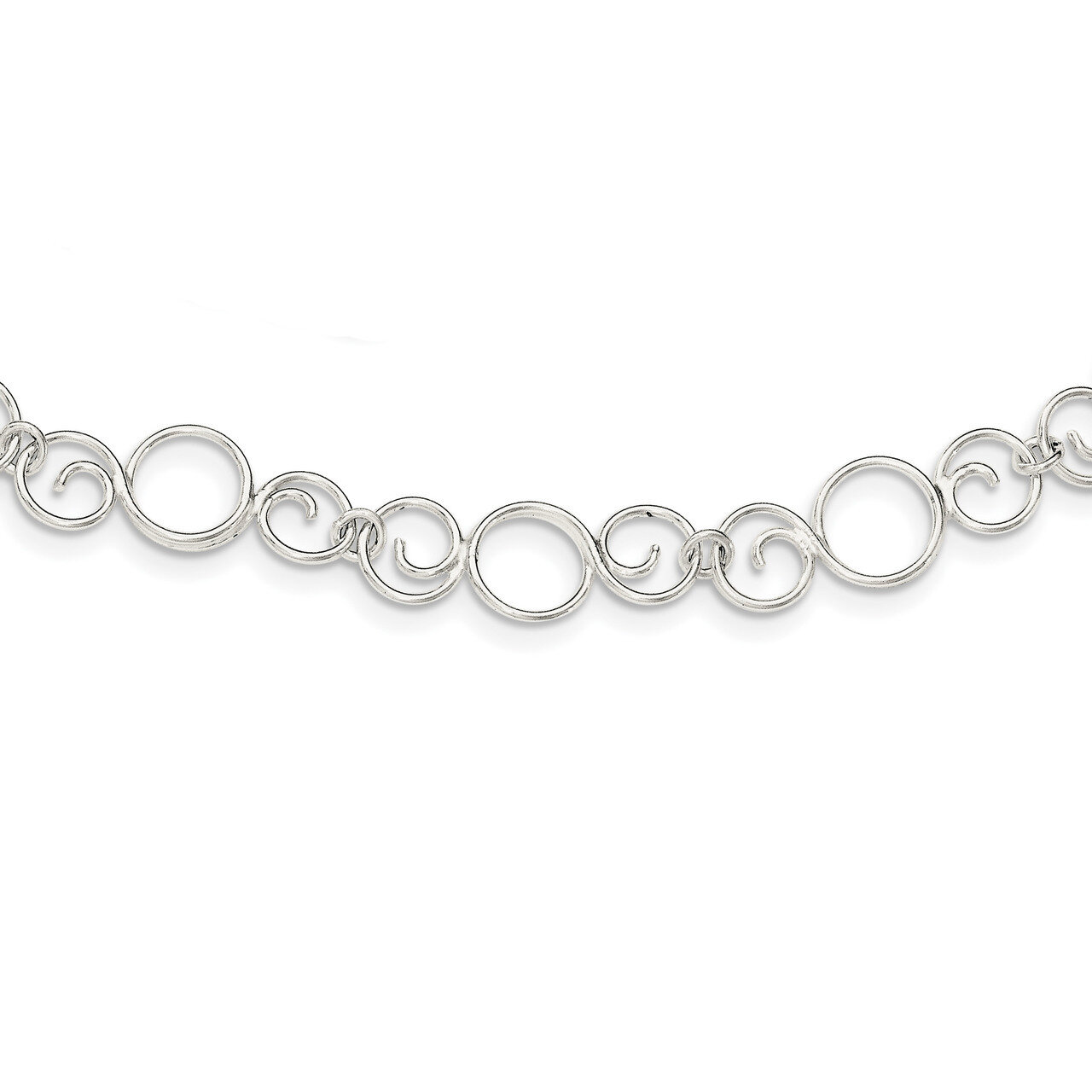 Bracelet 7.5 Inch Sterling Silver QG3593-7.5, MPN: QG3593-7.5, 196904164099