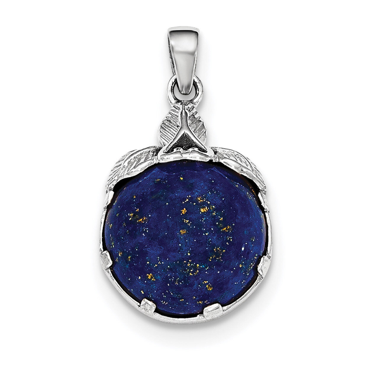 Lapis Lazuli Pendant Sterling Silver Rhodium-plated QP4200, MPN: QP4200, 883957739755