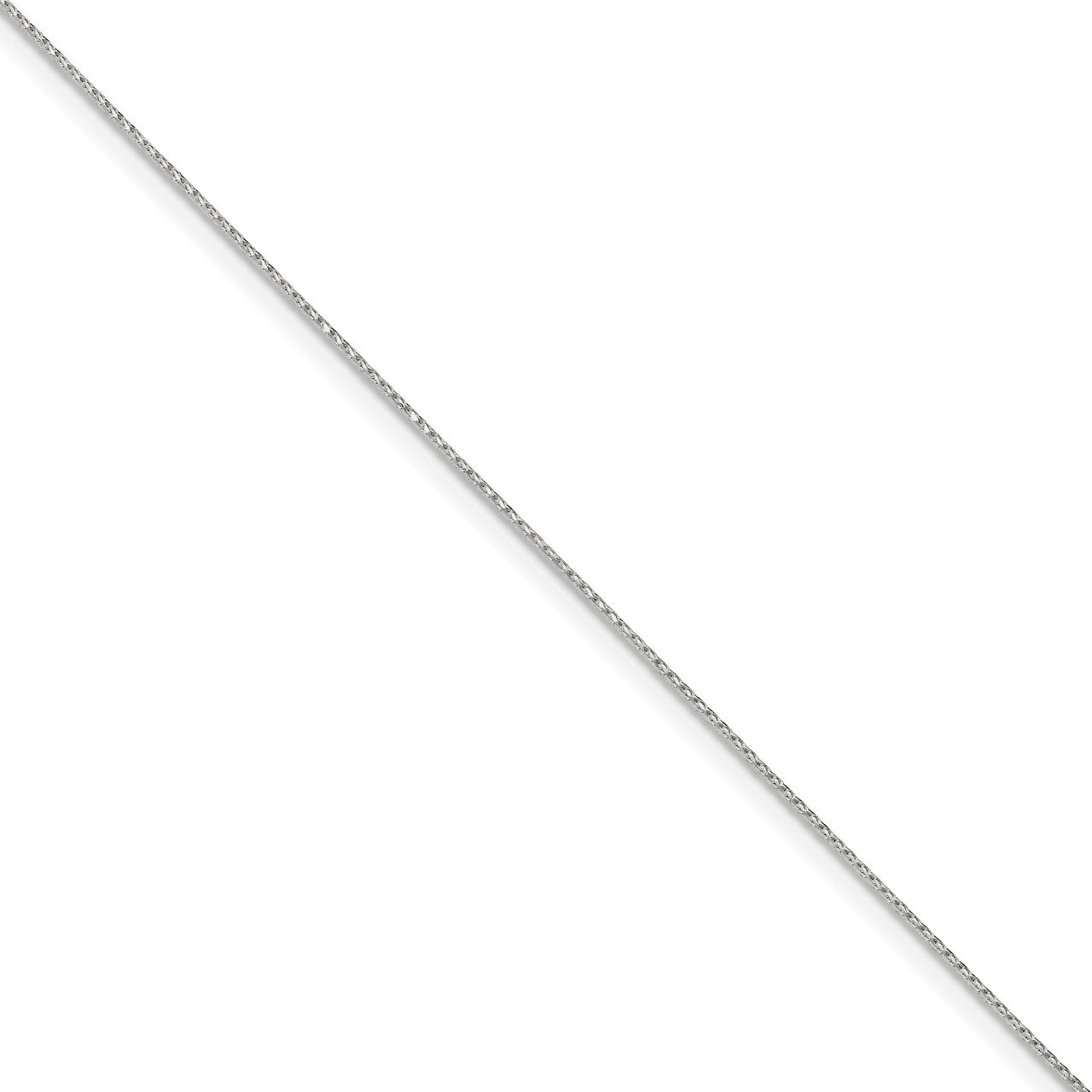 .85mm Diamond-cut Round Spiga Bracelet 8 Inch Sterling Silver QSR025-8, MPN: QSR025-8, 191101394539