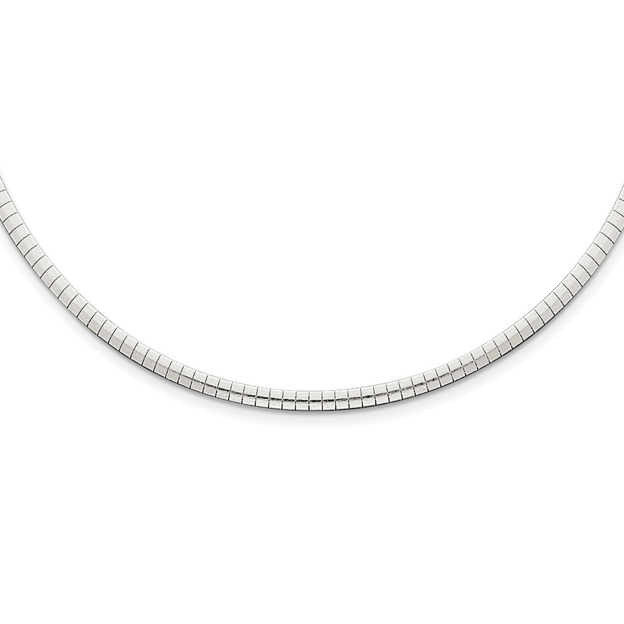 3mm Cubetto Necklace 18 Inch Sterling Silver QU3-18, MPN: QU3-18, 886774117454