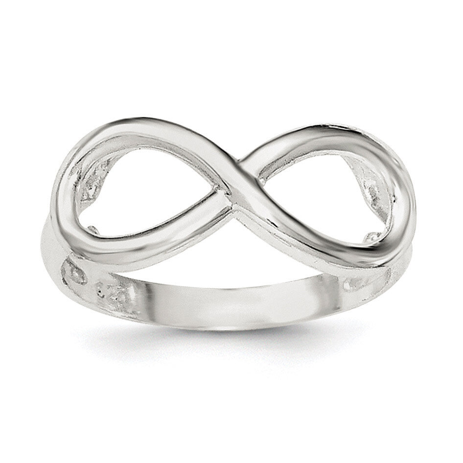 Infinity Ring Sterling Silver Polished QR6200, MPN: QR6200, 191101073366