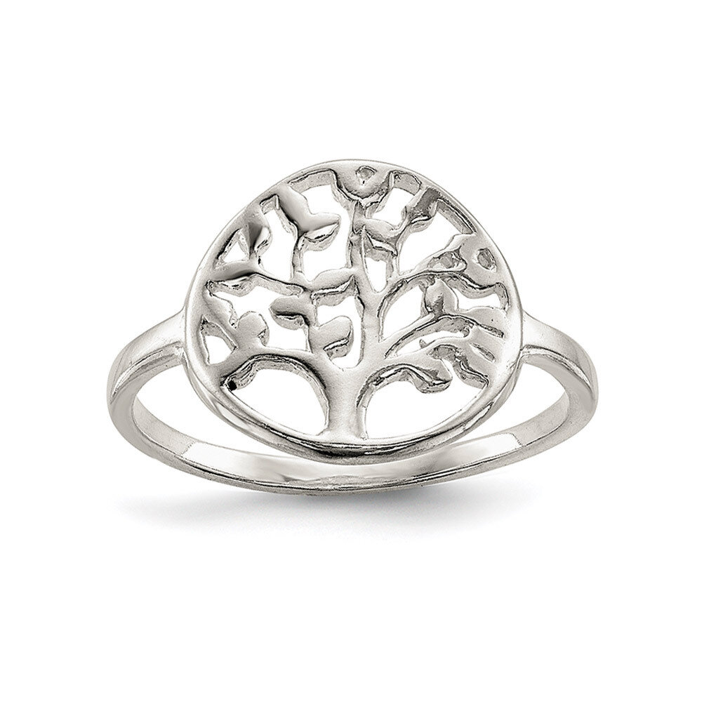 Tree Ring Sterling Silver Polished QR6585