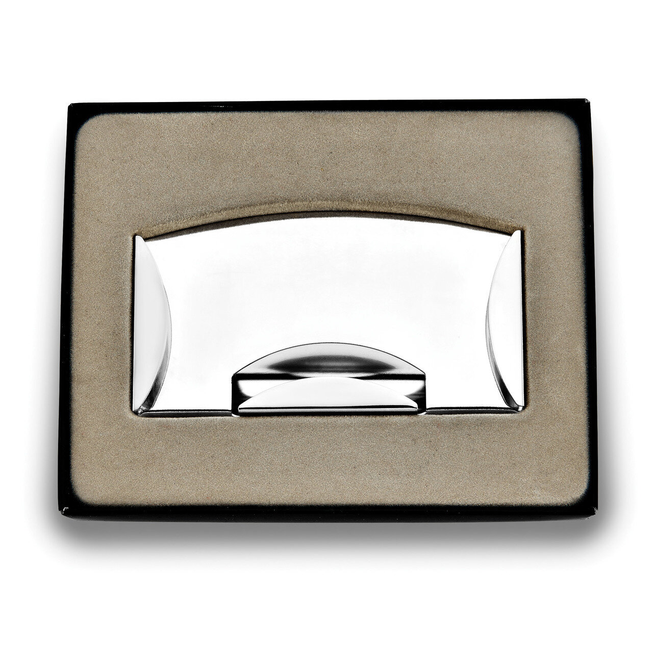 Money Clip &amp; Card Case Silver-tone GL8041