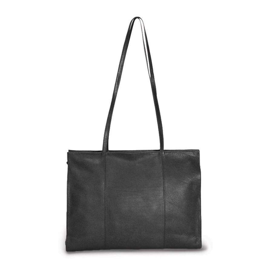 Black Zip Top Tote Bag GM12733, MPN: GM12733, 892925103054