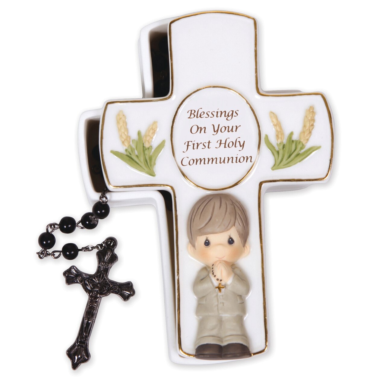 Precious Moments Blessings First Holy Communion Rosary Box GM13879