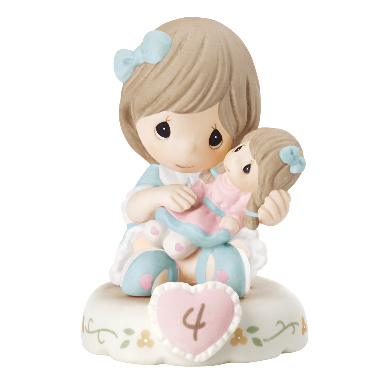 Precious Moments Growing Grace Age Four Brunette Porcelain Figurine GM13940, MPN: GM13940, 87555502…
