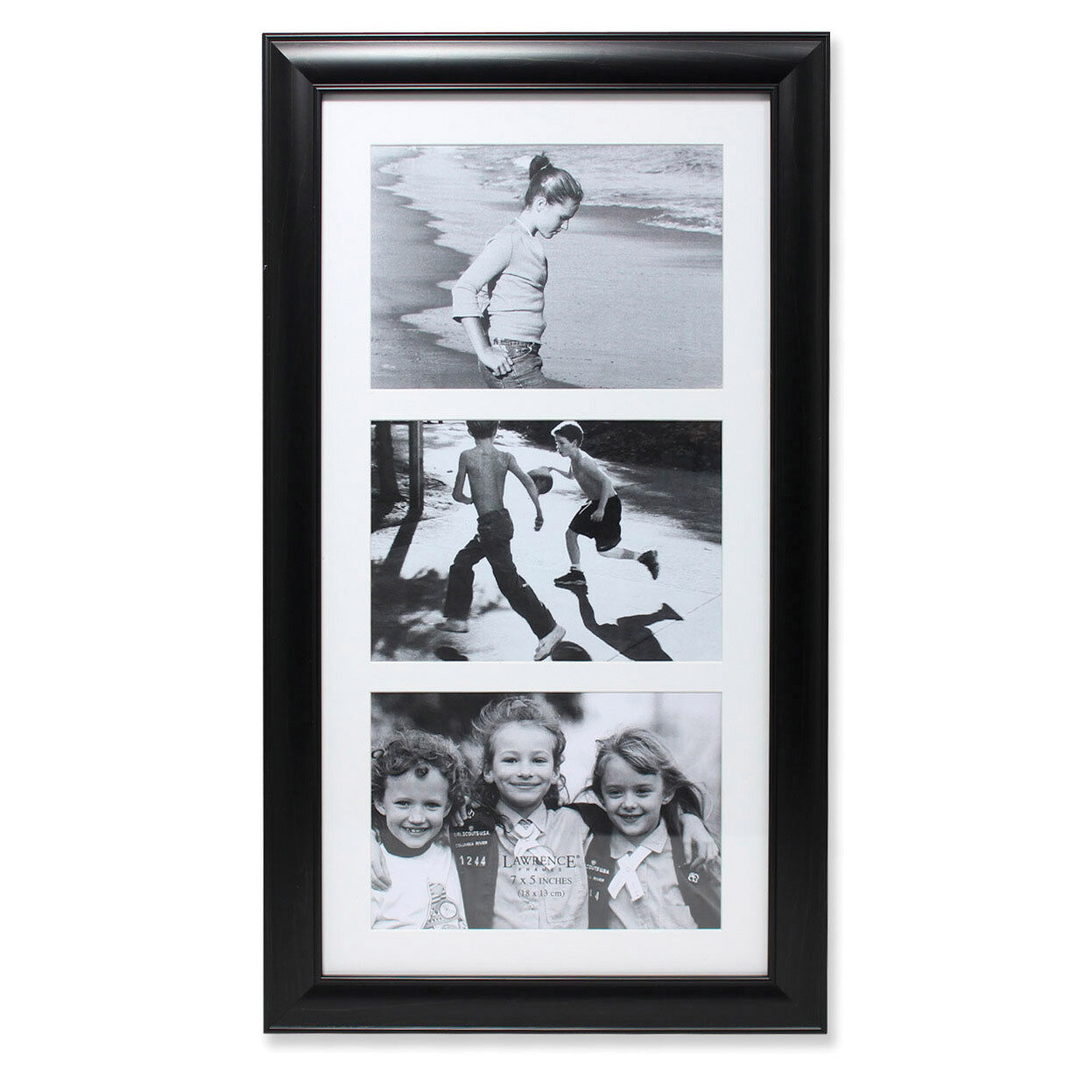 Black Collage Picture Frame - Three Opening 5 x 7 Inch Gallery Picture Frame GM14226, MPN: GM14226,…