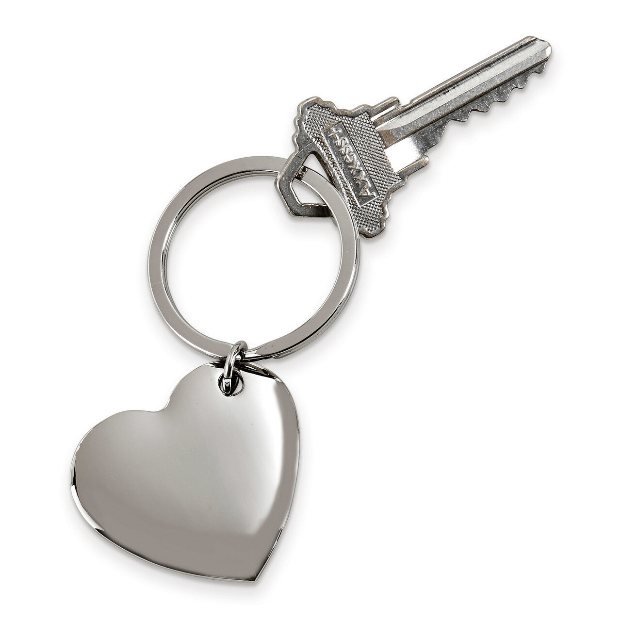 Nickel-plated Heart Key Ring GM14582, MPN: GM14582, 47105025071