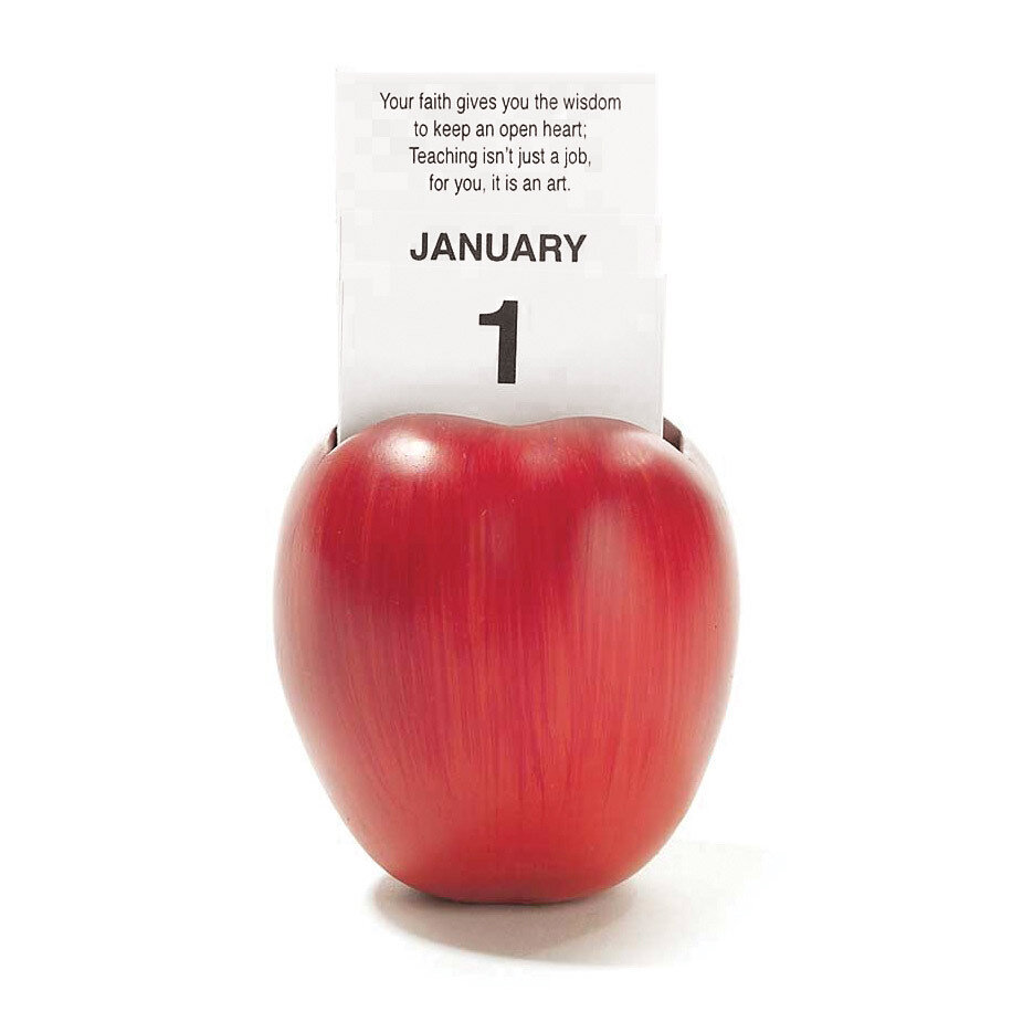 Teacher Apple Perpetual Calendar GM14920, MPN: GM14920, 603799562195