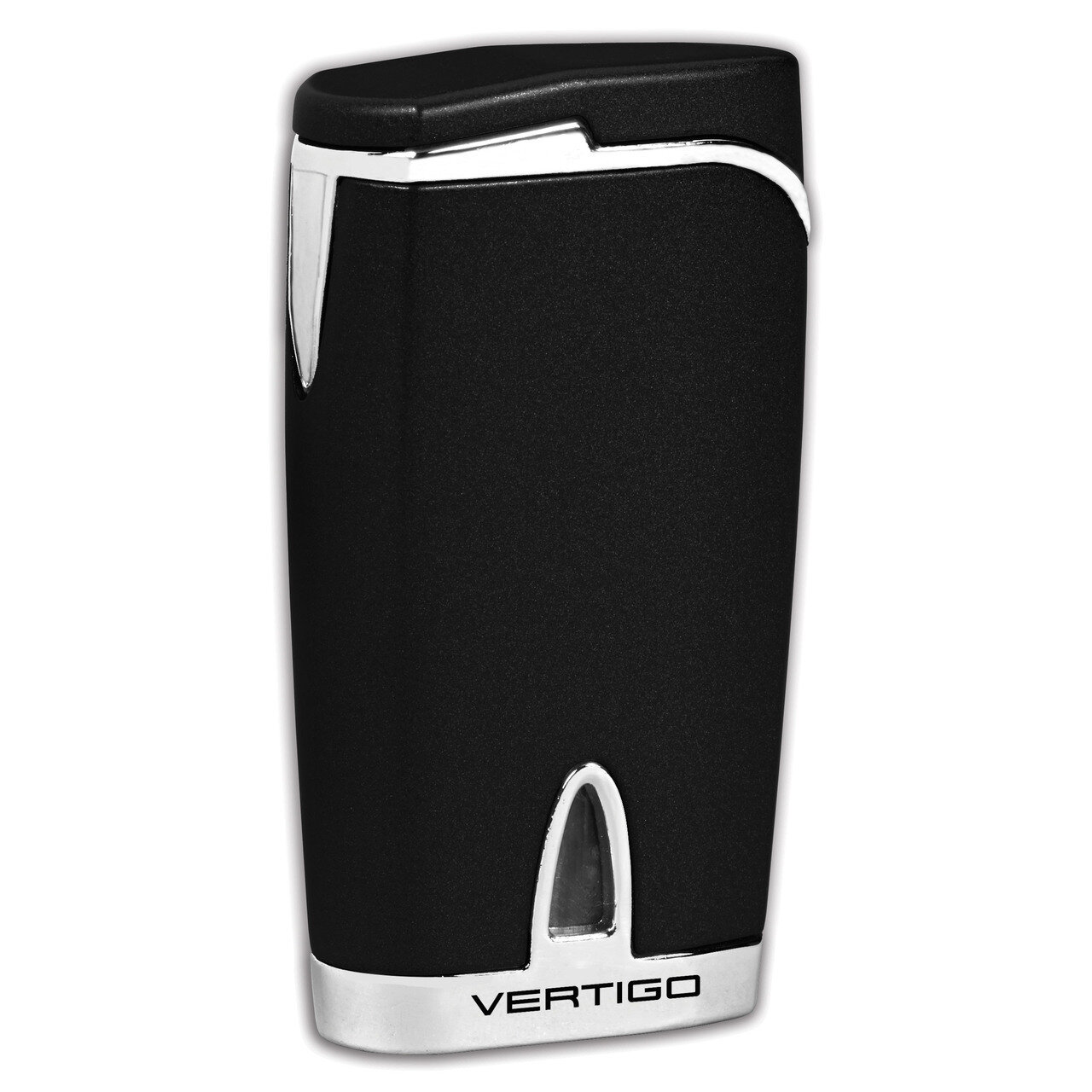Vertigo Twister Black Matte and Brushed Chrome Quad Flame Torch Lighter GM15364, MPN: GM15364, 8942…