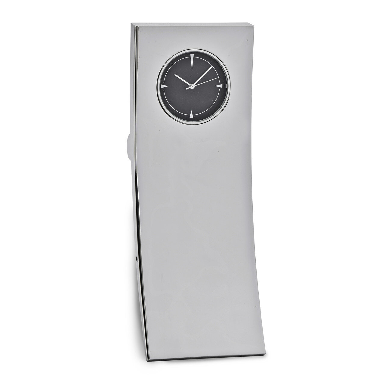 Rectangle Desk Clock Silver-tone GM16874