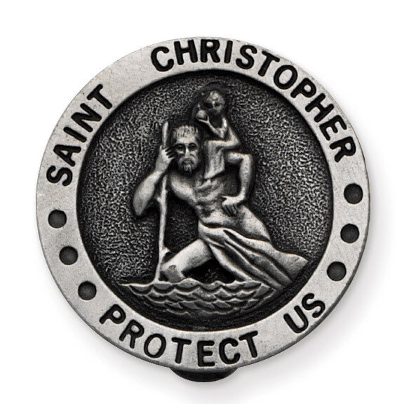 St. Christopher Visor Clip GM17357