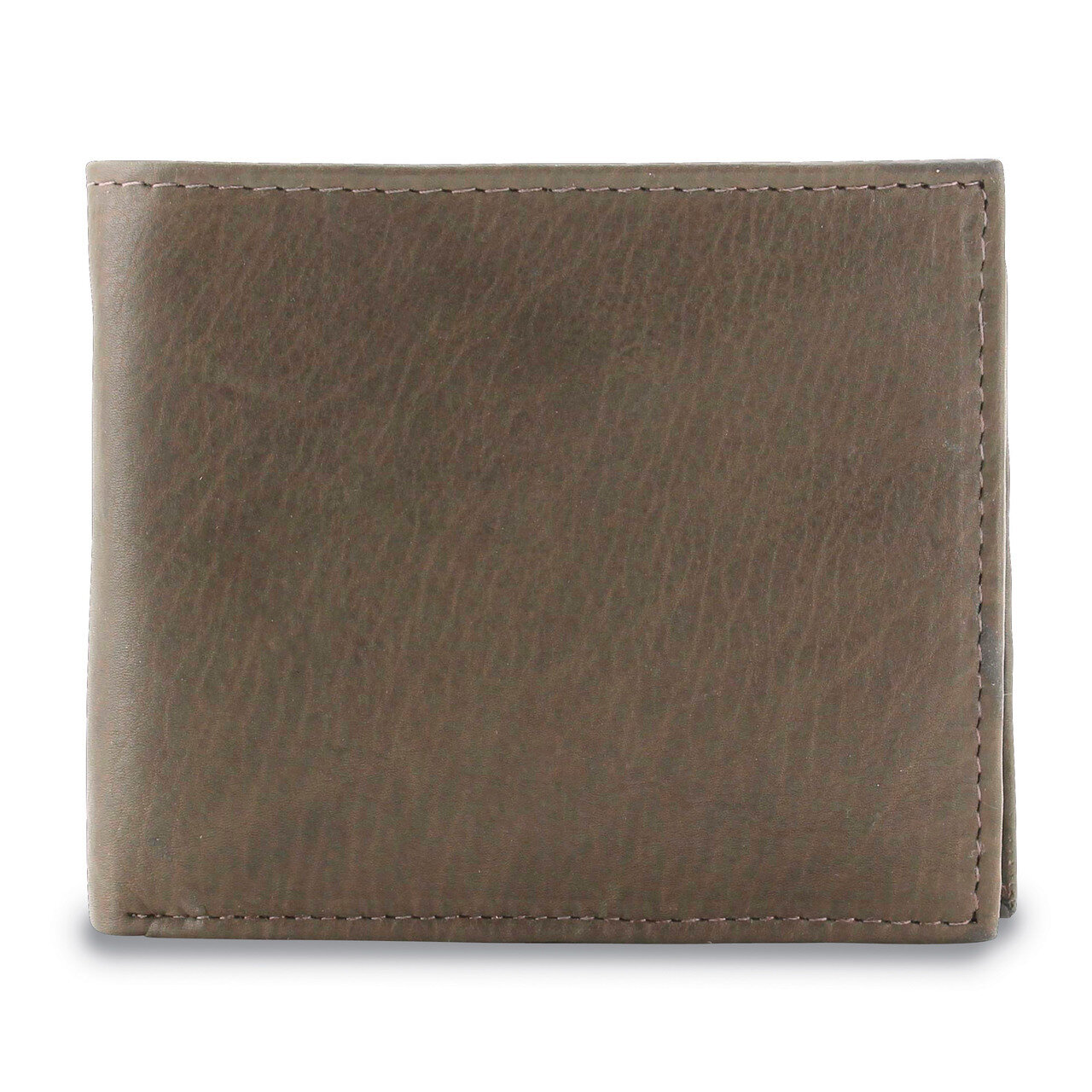 Brown Leather Bi-fold Wallet with Card Holder Flaps GM17694, MPN: GM17694,