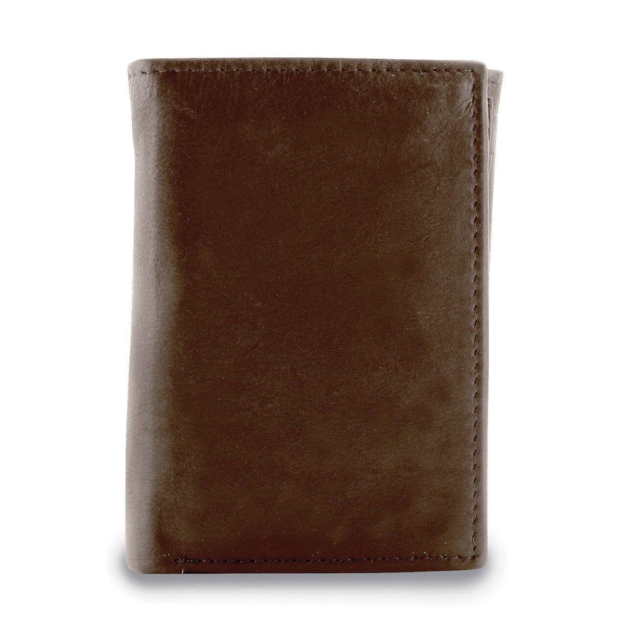 Brown Leather Tri-fold Wallet GM17783