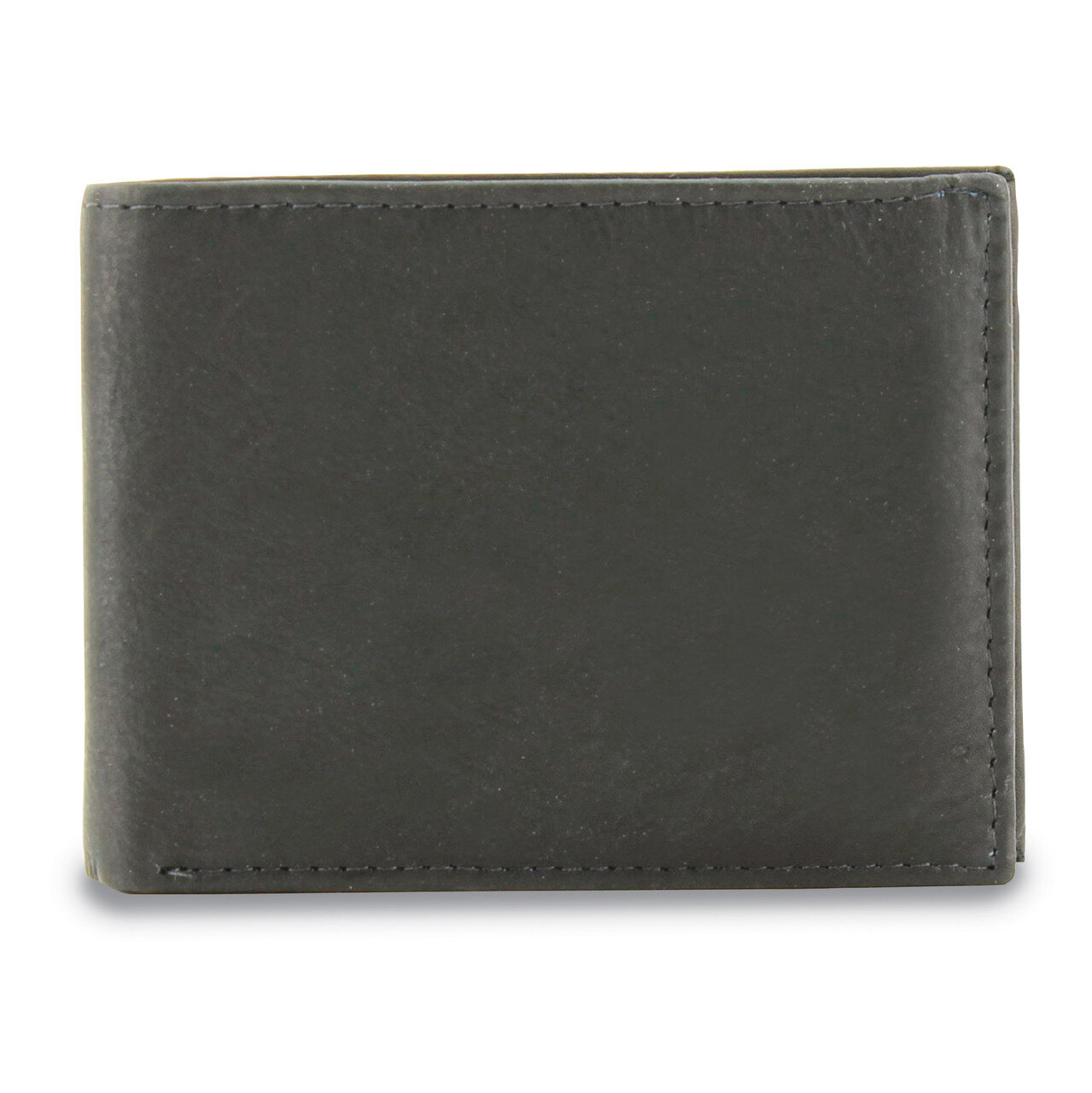 Black Leather Bi-fold Wallet GM17794