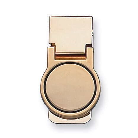 Metal Money Clip Gold-tone GM2811, MPN: GM2811, 788089017385
