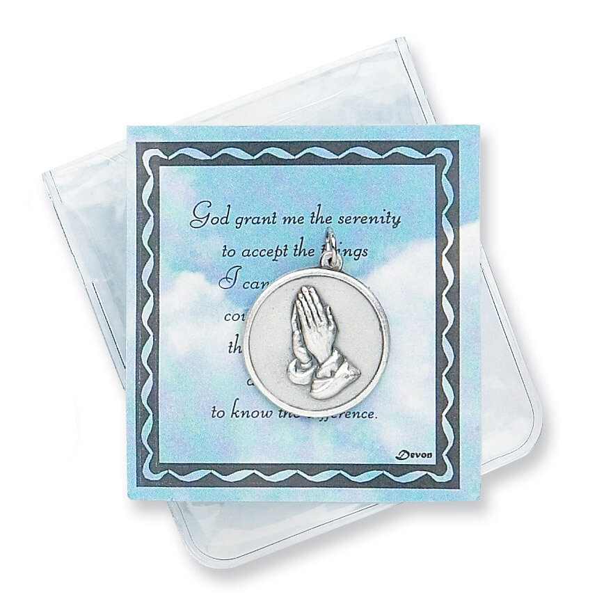 Serenity Prayer Devotional Pocket Medal GM934