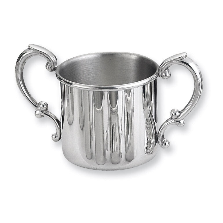 Pewter Double Handle Baby Cup GP8919