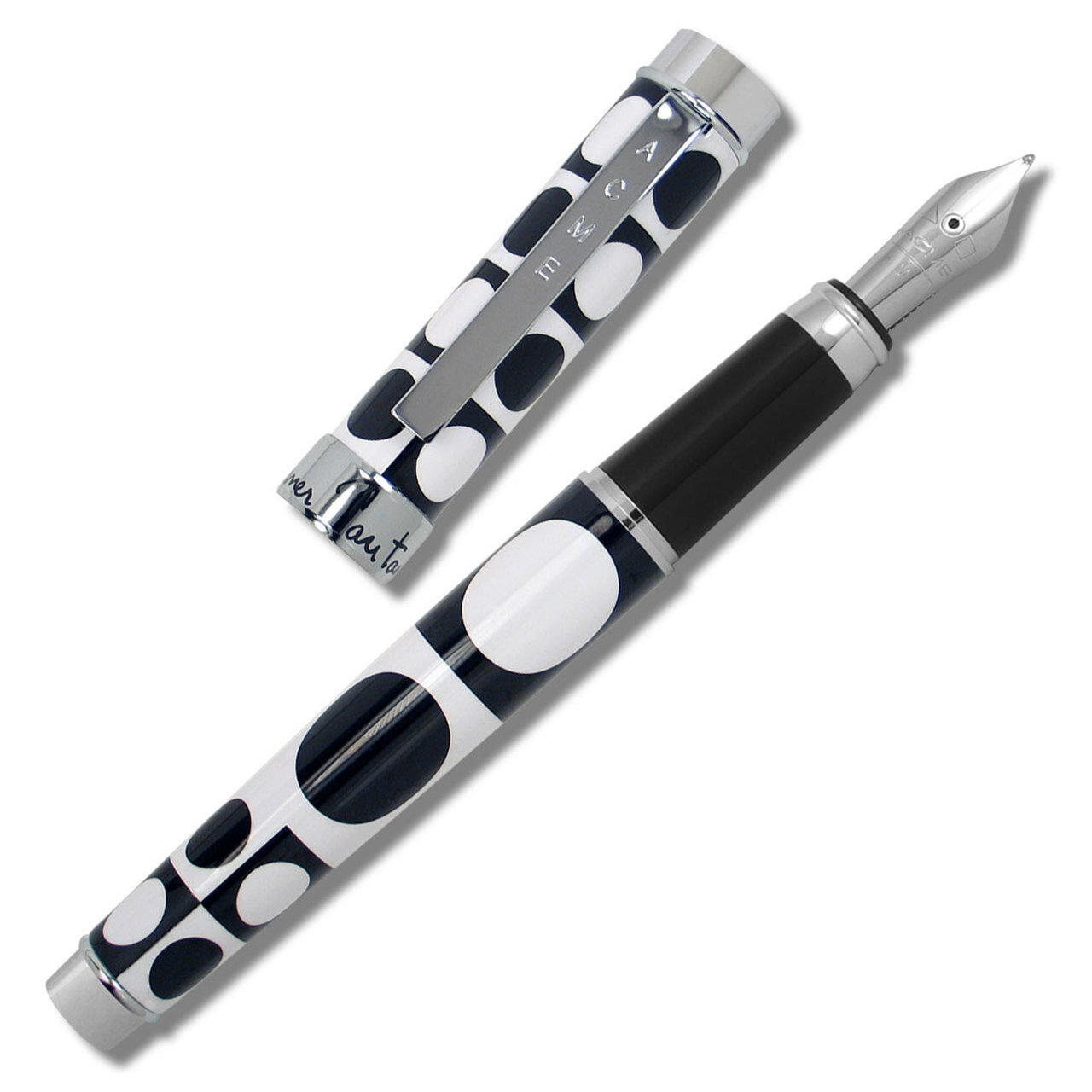 Acme Geometri ? Blkwht Fountain Pen, MPN: PVP04F