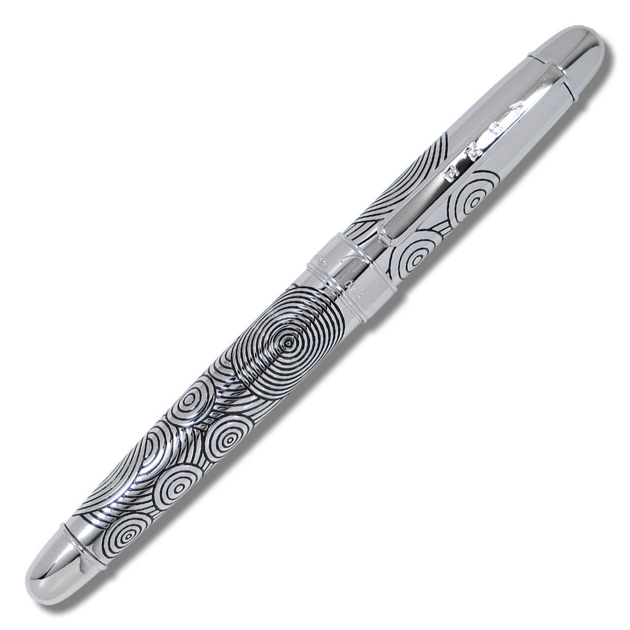 Acme Circles Etched Roller Ball Pen