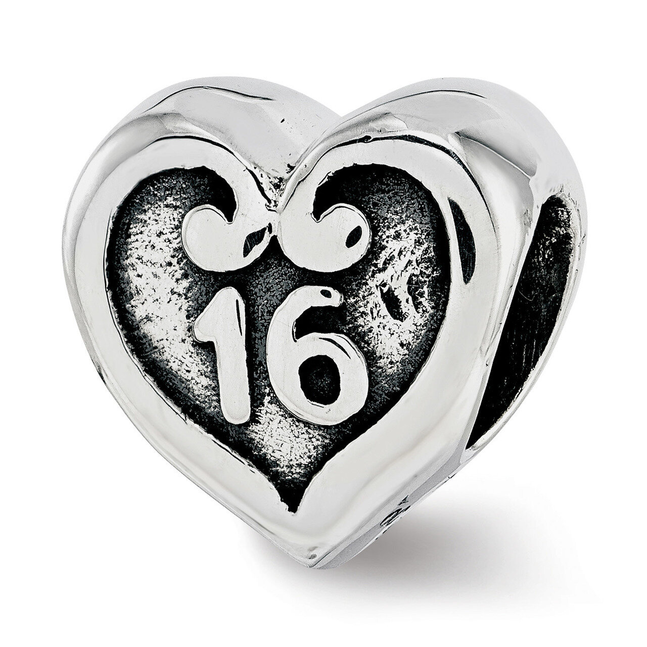 Sweet Sixteen Bead Sterling Silver QRS3801