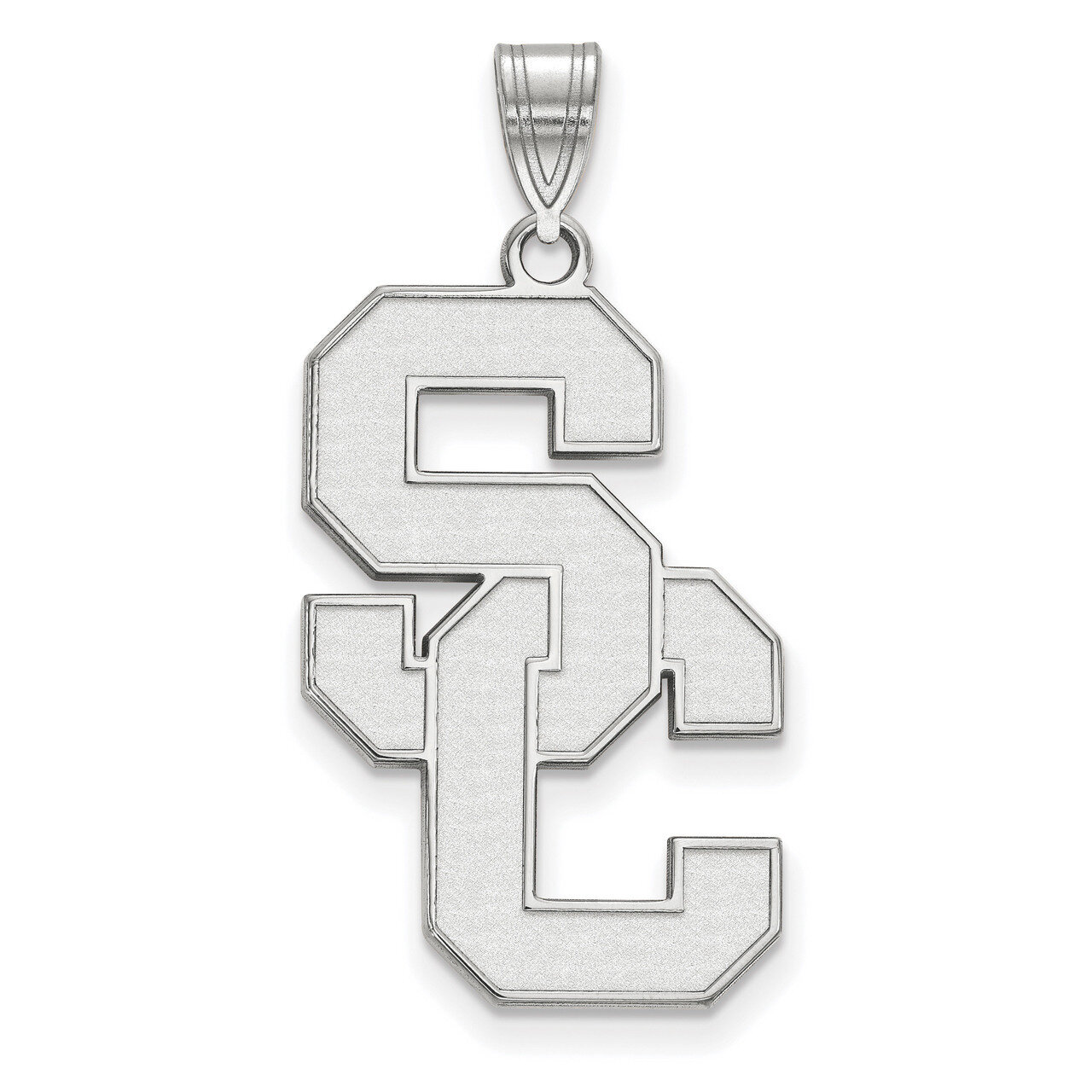 University of Southern California x-Large Pendant 10k White Gold 1W005USC, MPN: 1W005USC, 191101270…