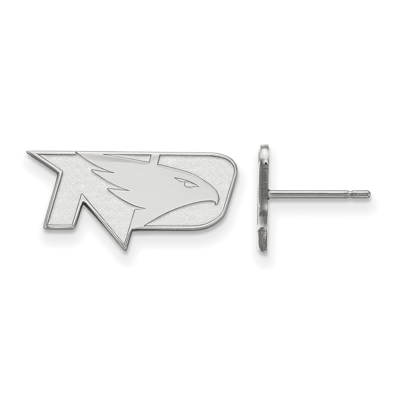 University of North Dakota x-Small Post Earrings 10k White Gold 1W007UNOD, MPN: 1W007UNOD, 19110109…