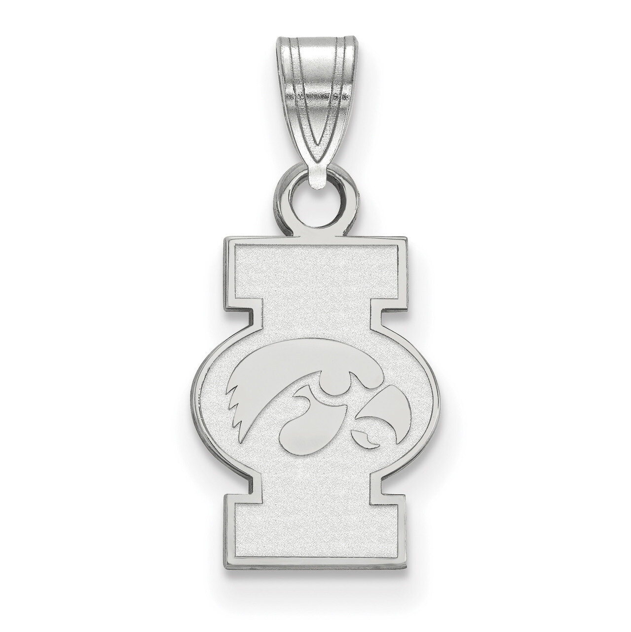 University of Iowa Small Pendant 10k White Gold 1W074UIA, MPN: 1W074UIA, 886774793269