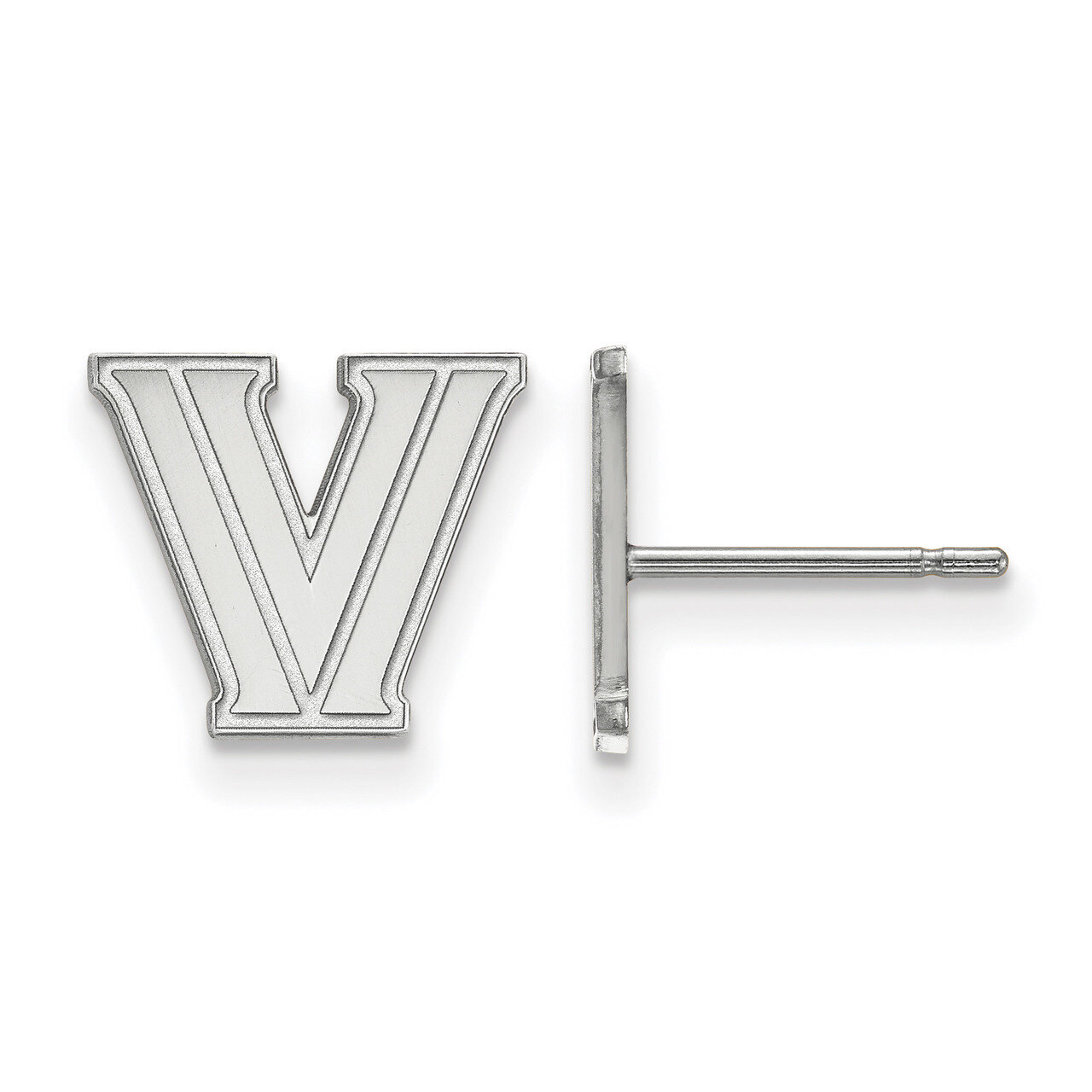 Villanova University x-Small Post Earrings 14k White Gold 4W006VIL, MPN: 4W006VIL, 886774833675
