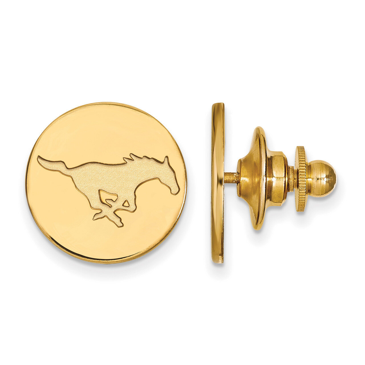Southern Methodist University Tie Tac 14k Yellow Gold 4Y009SMU, MPN: 4Y009SMU, 886774869056