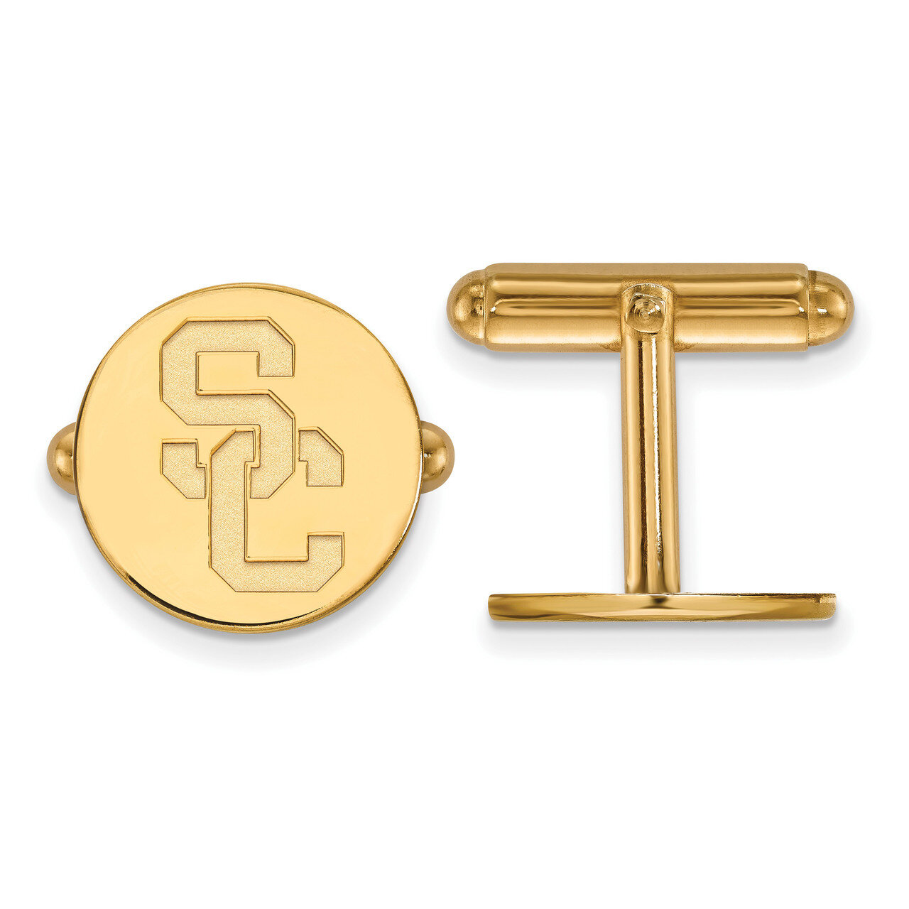 University of Southern California Cufflinks Gold-plated Sterling Silver GP011USC, MPN: GP011USC, 19…