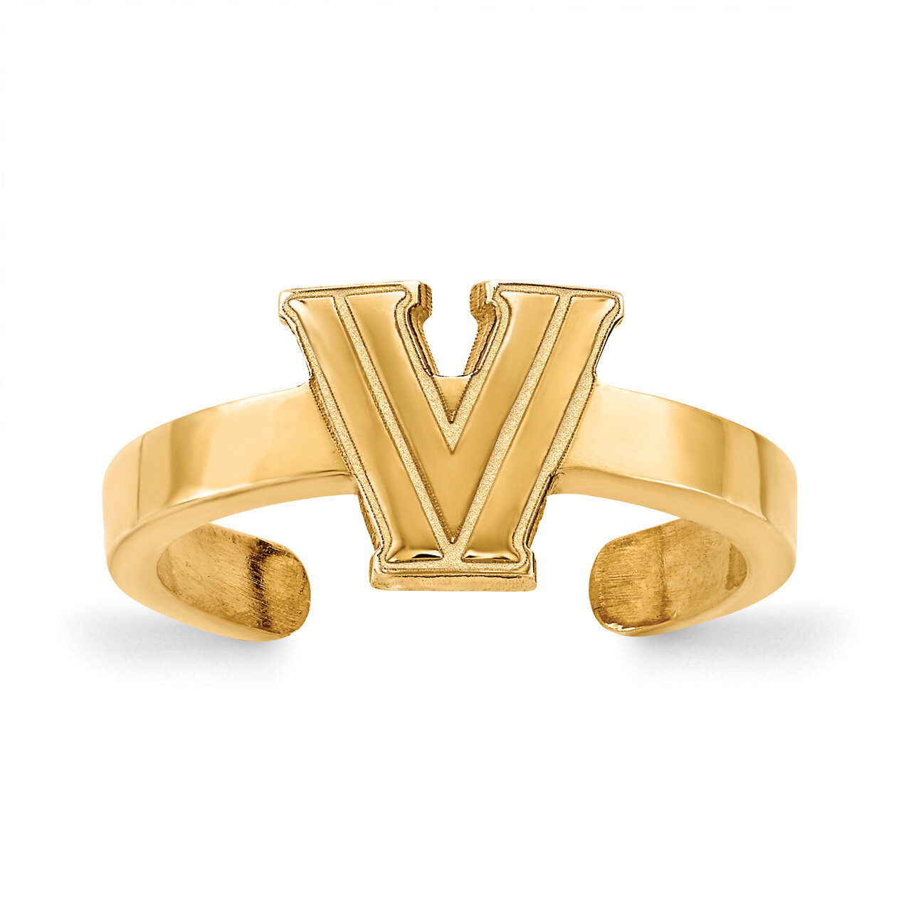 Villanova University Toe Ring Gold-plated Sterling Silver GP016VIL, MPN: GP016VIL, 886774920511