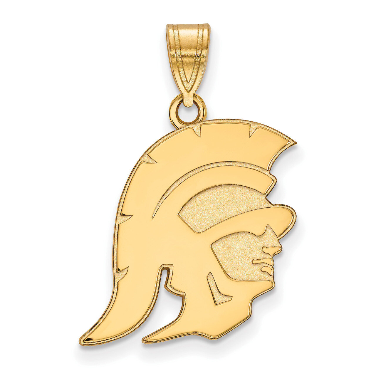 University of Southern California Large Pendant Gold-plated Sterling Silver GP024USC