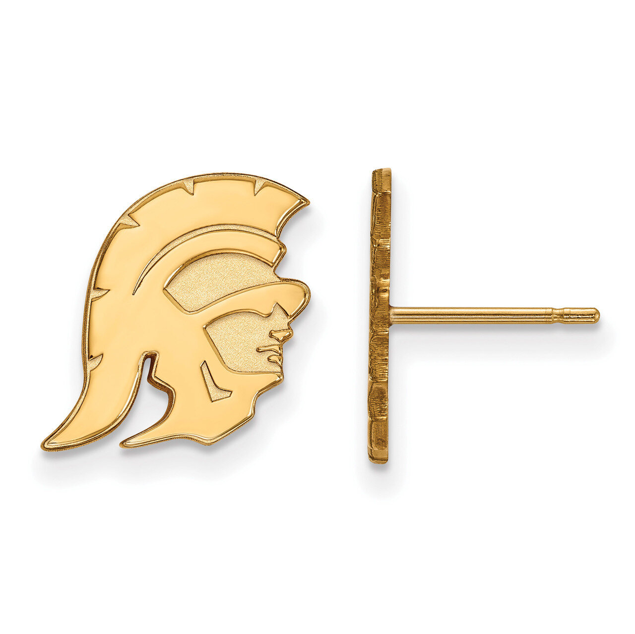 University of Southern California Small Post Earring Gold-plated Sterling Silver GP026USC, MPN: GP0…