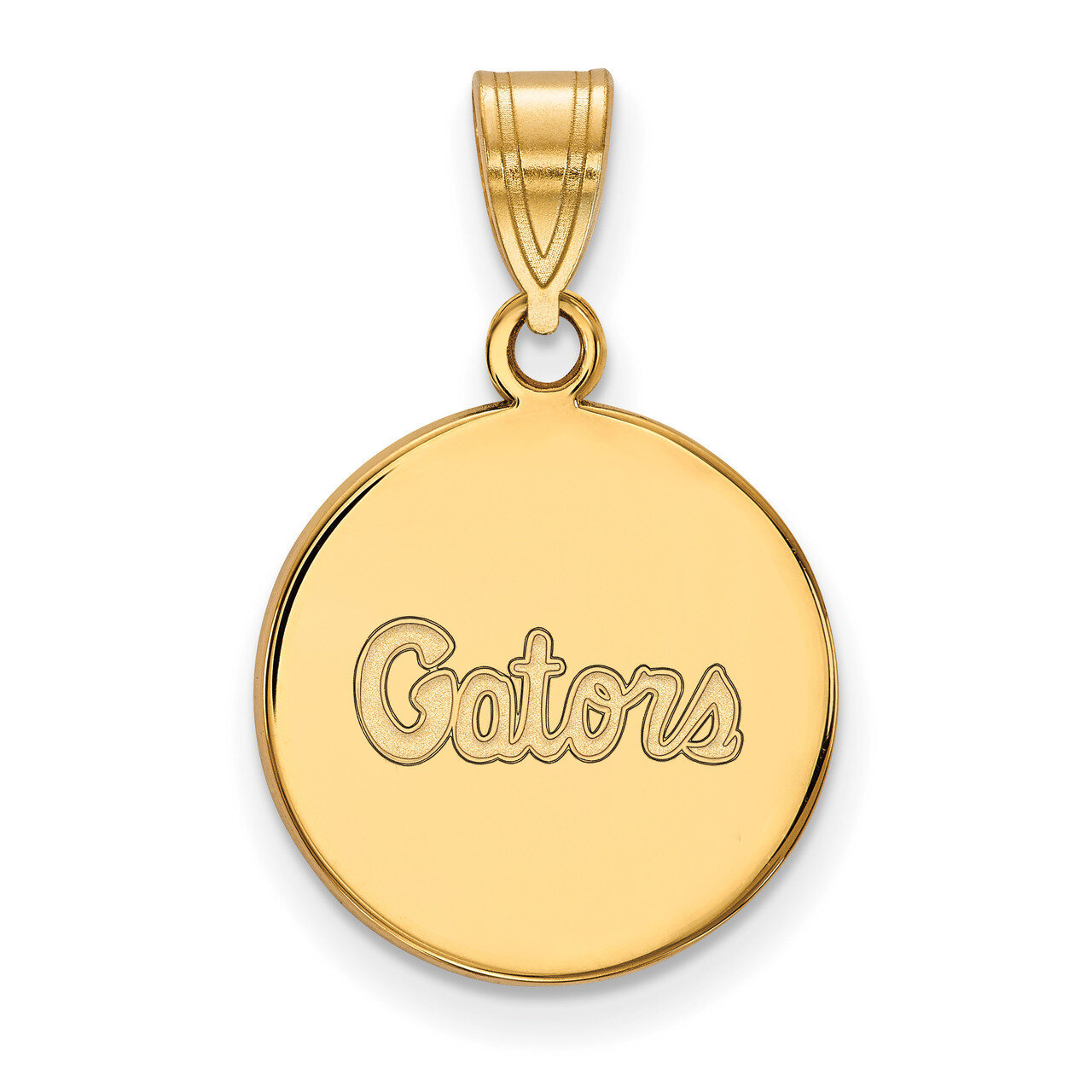 University of Florida Medium Disc Pendant Gold-plated Sterling Silver GP091UFL, MPN: GP091UFL, 8867…