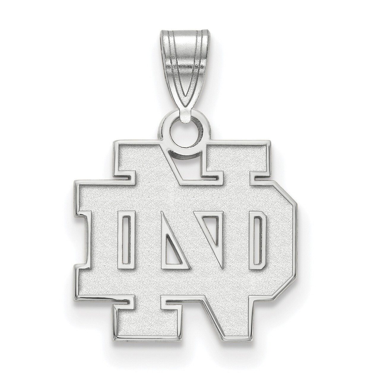 University of Notre Dame Small Pendant Sterling Silver SS002UND