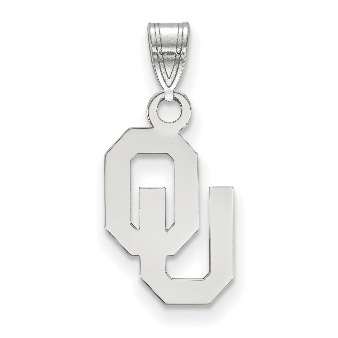 University of Oklahoma Small Pendant Sterling Silver SS002UOK