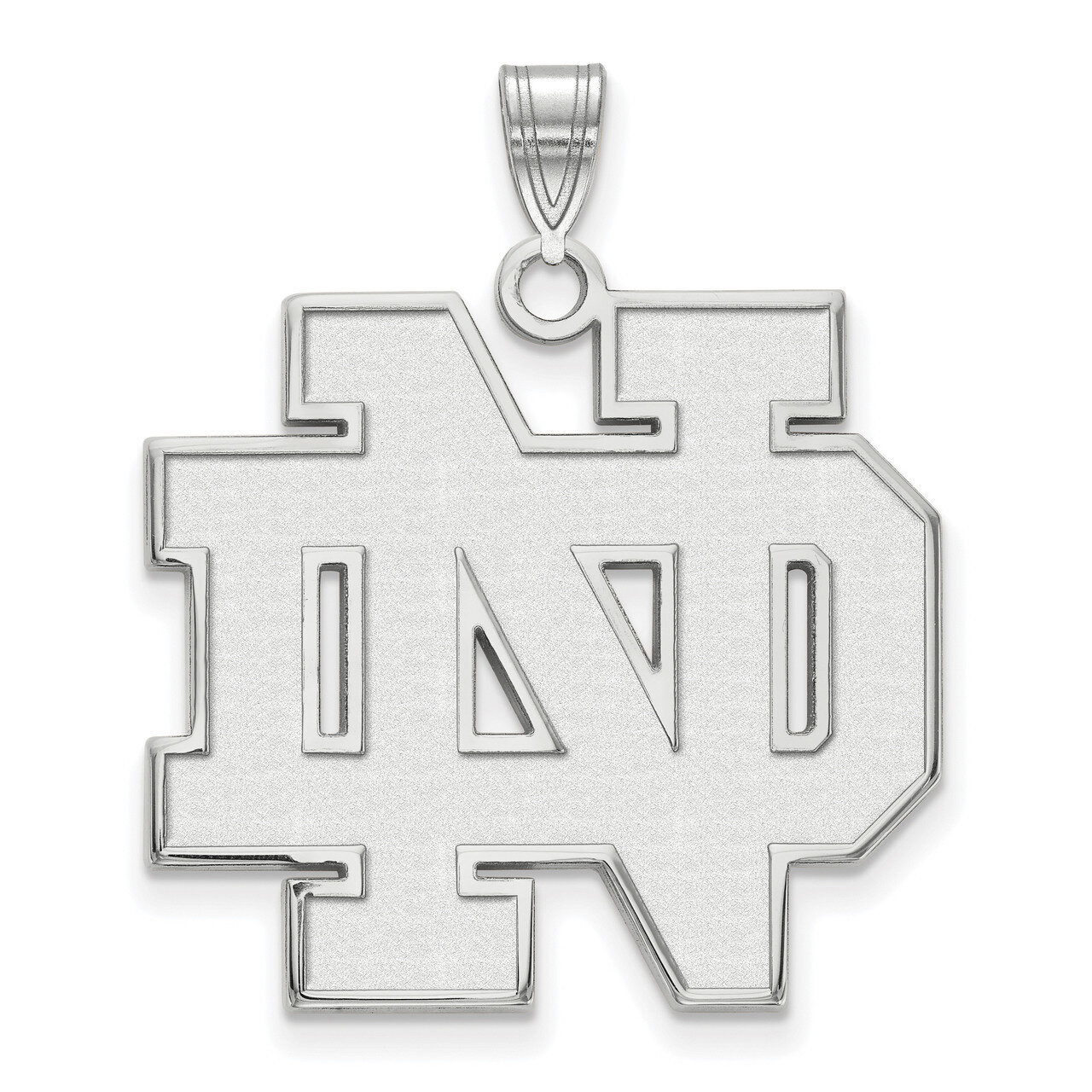 University of Notre Dame x-Large Pendant Sterling Silver SS005UND