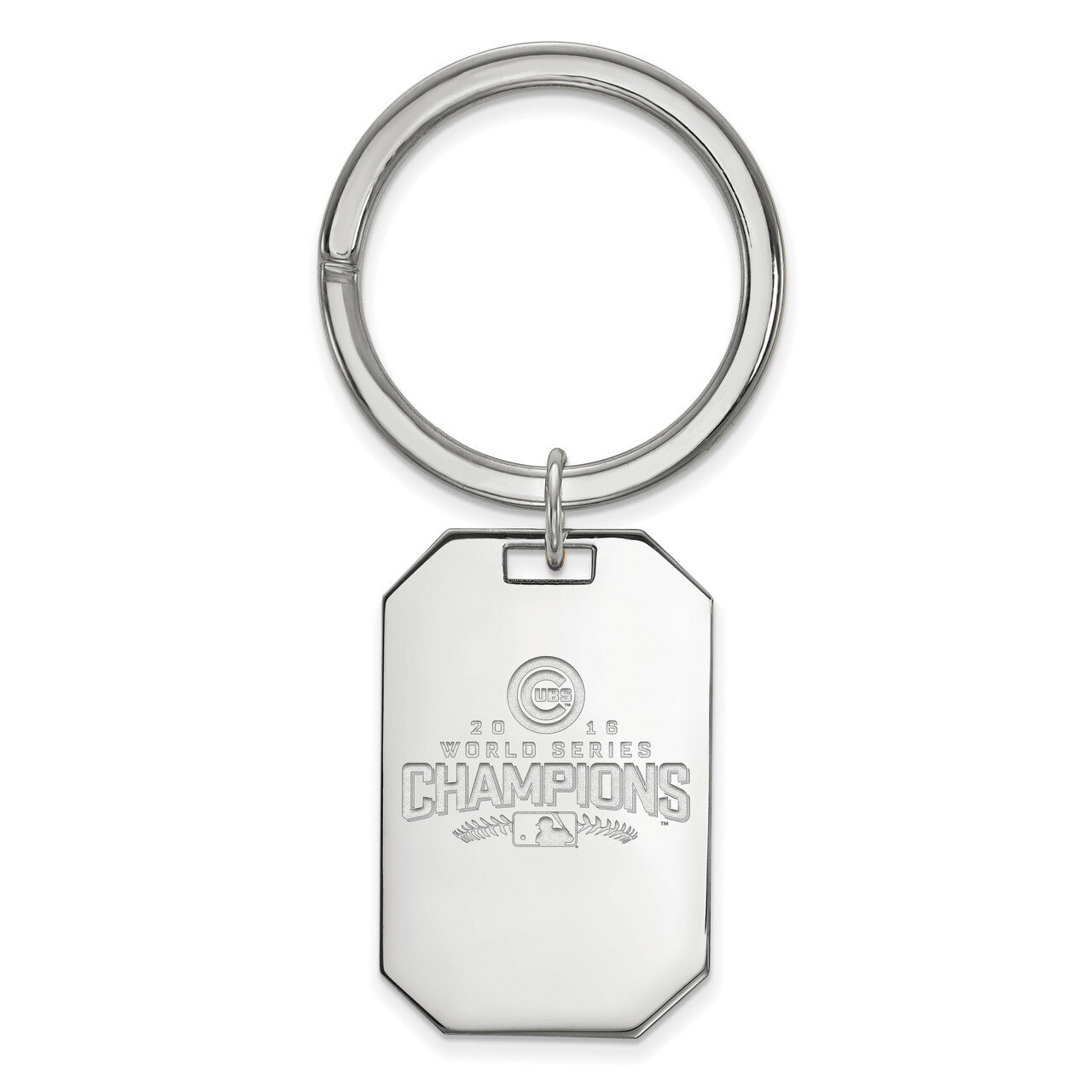 Chicago Cubs 2016 World Series Key Chain Sterling Silver SS006CUB16, MPN: SS006CUB16,