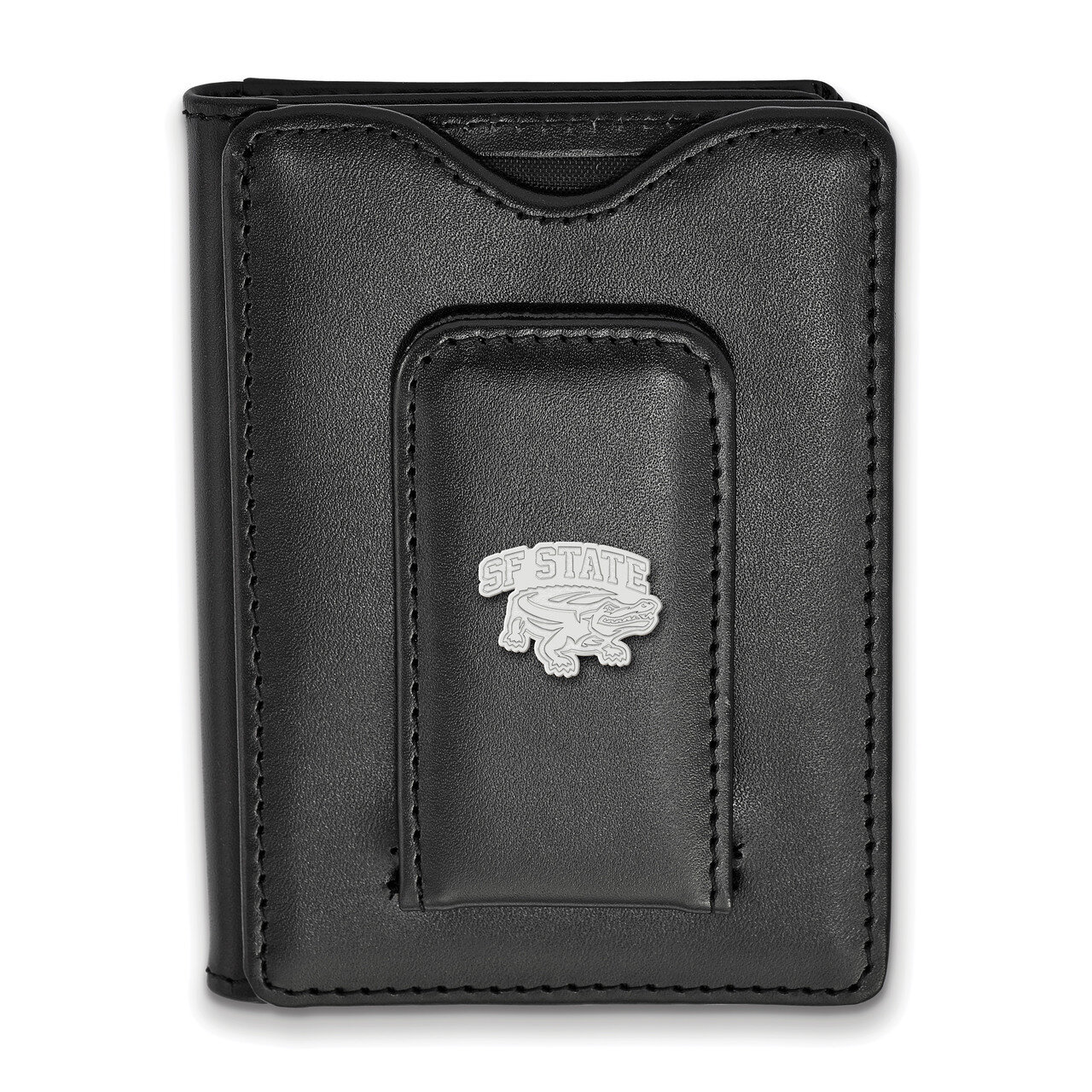 San Francisco State Univ Leather Money Clip Wallet Sterling Silver SS006SFU-W1, MPN: SS006SFU-W1, 1…