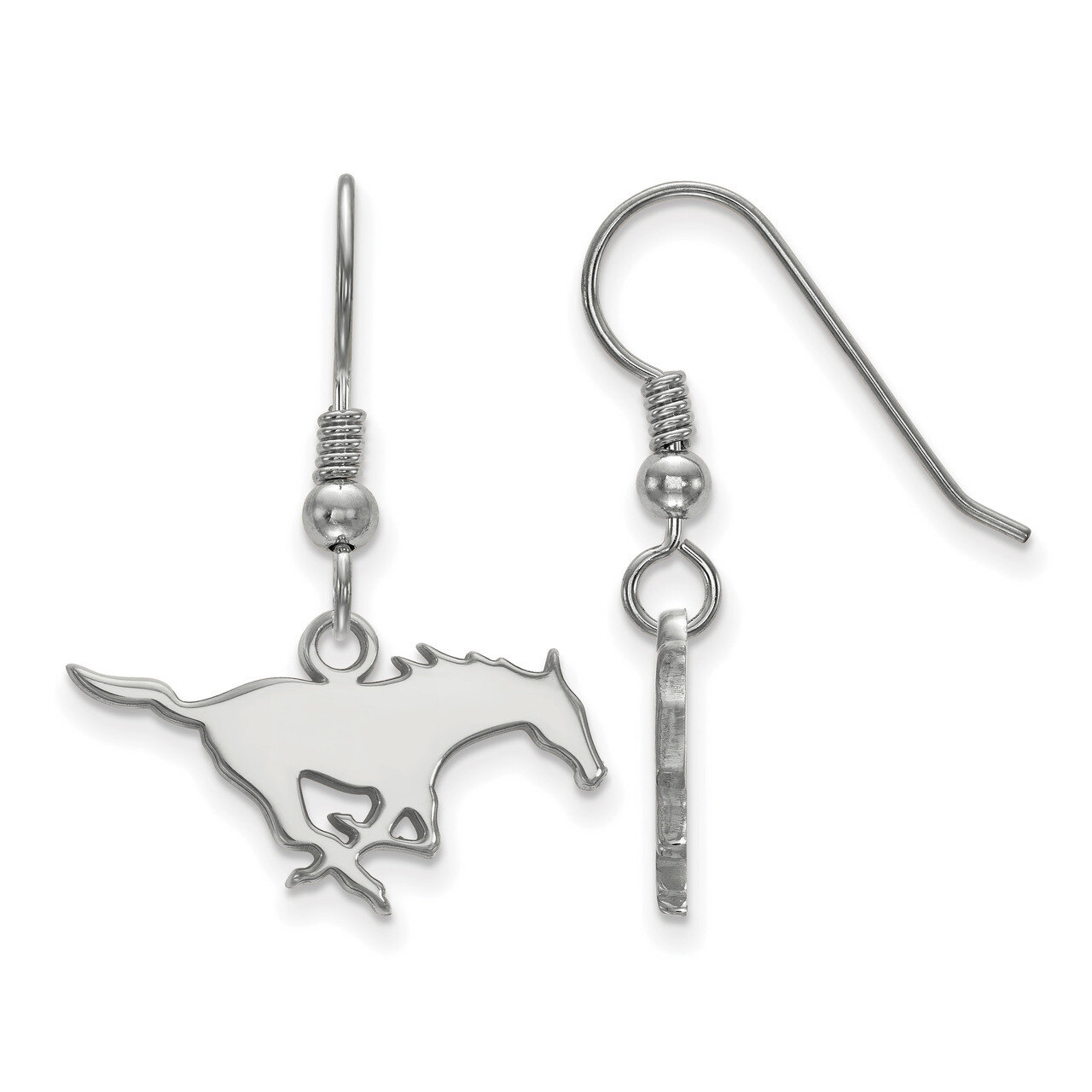 Southern Methodist University Small Dangle Earrings Sterling Silver SS006SMU, MPN: SS006SMU, 886774…