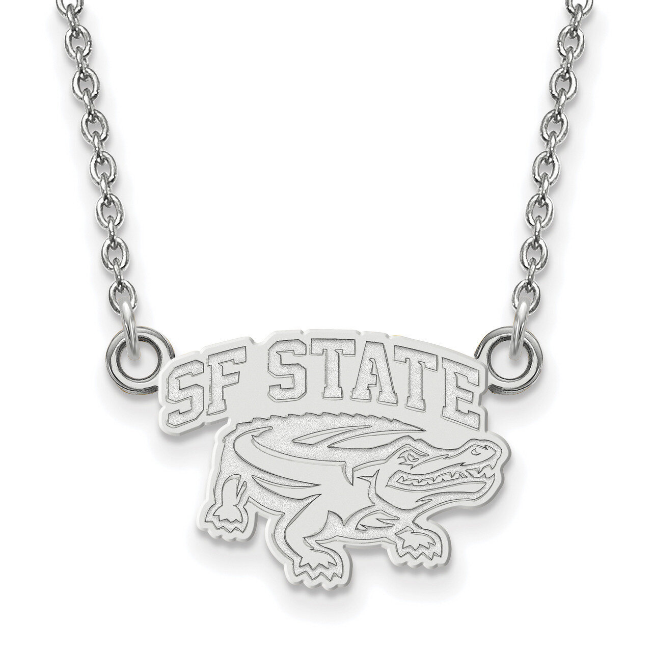 San Francisco State Univ Small Pendant Necklace Sterling Silver SS007SFU-18, MPN: SS007SFU-18, 1911…