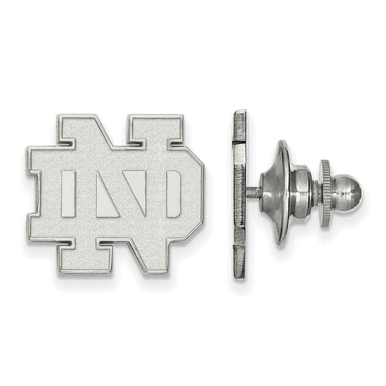 University of Notre Dame Tie Tac Sterling Silver SS010UND