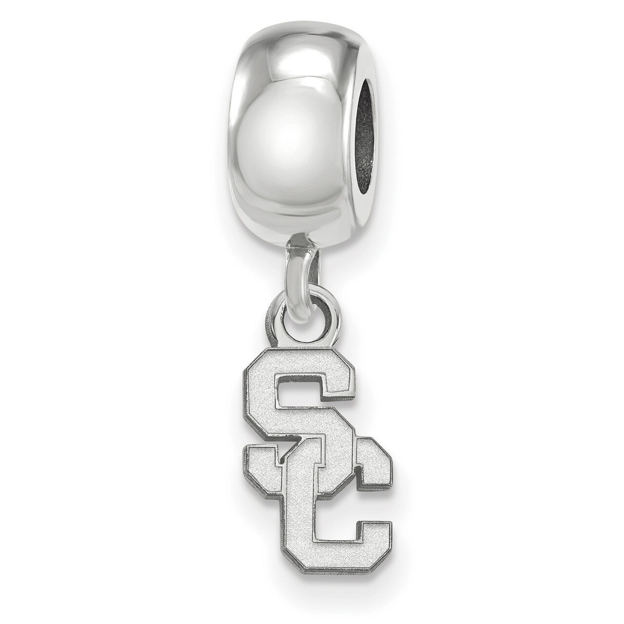 University of Southern California Bead Charm x-Small Dangle Sterling Silver SS019USC, MPN: SS019USC…