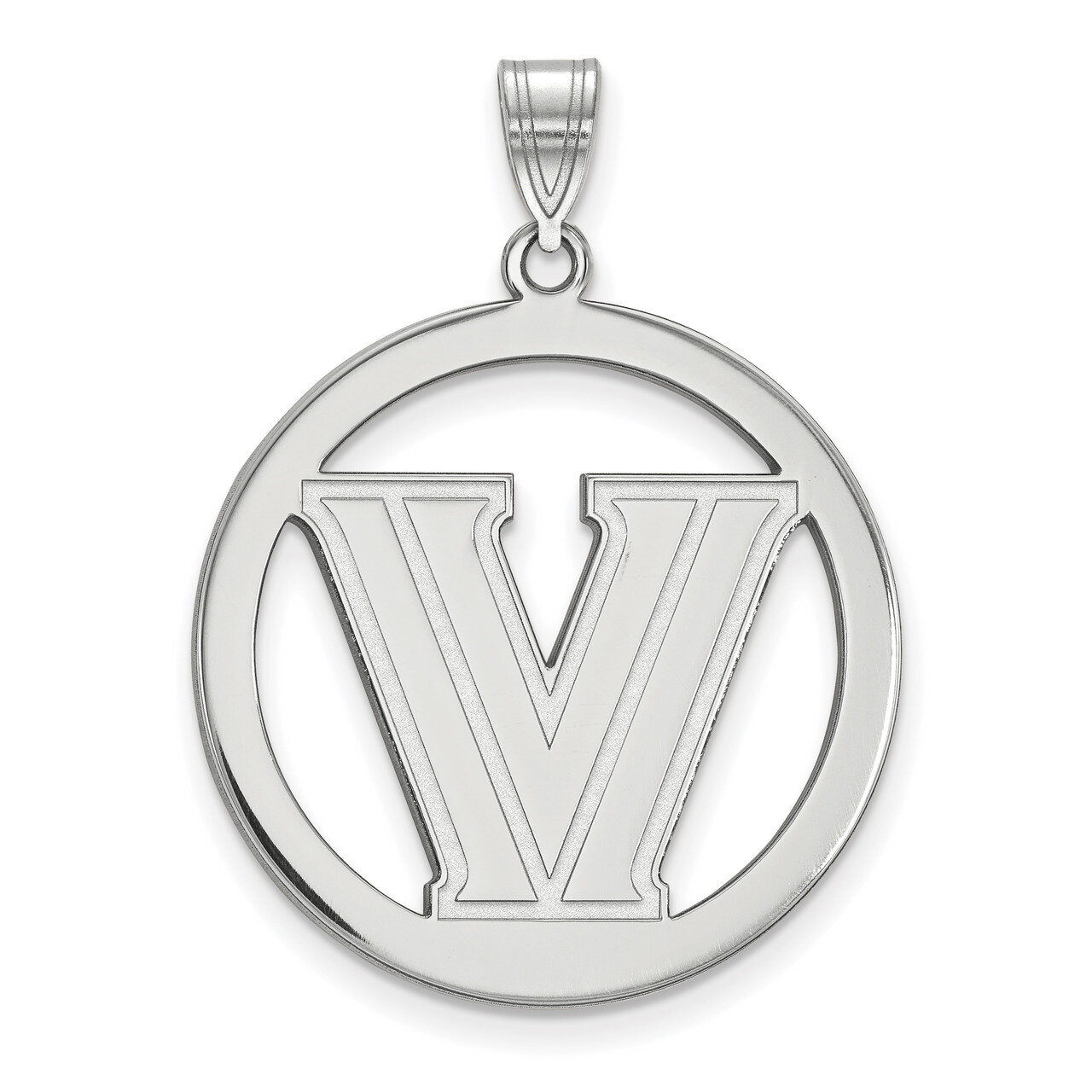 Villanova University L Pendant in Circle Sterling Silver SS020VIL, MPN: SS020VIL, 886774958880
