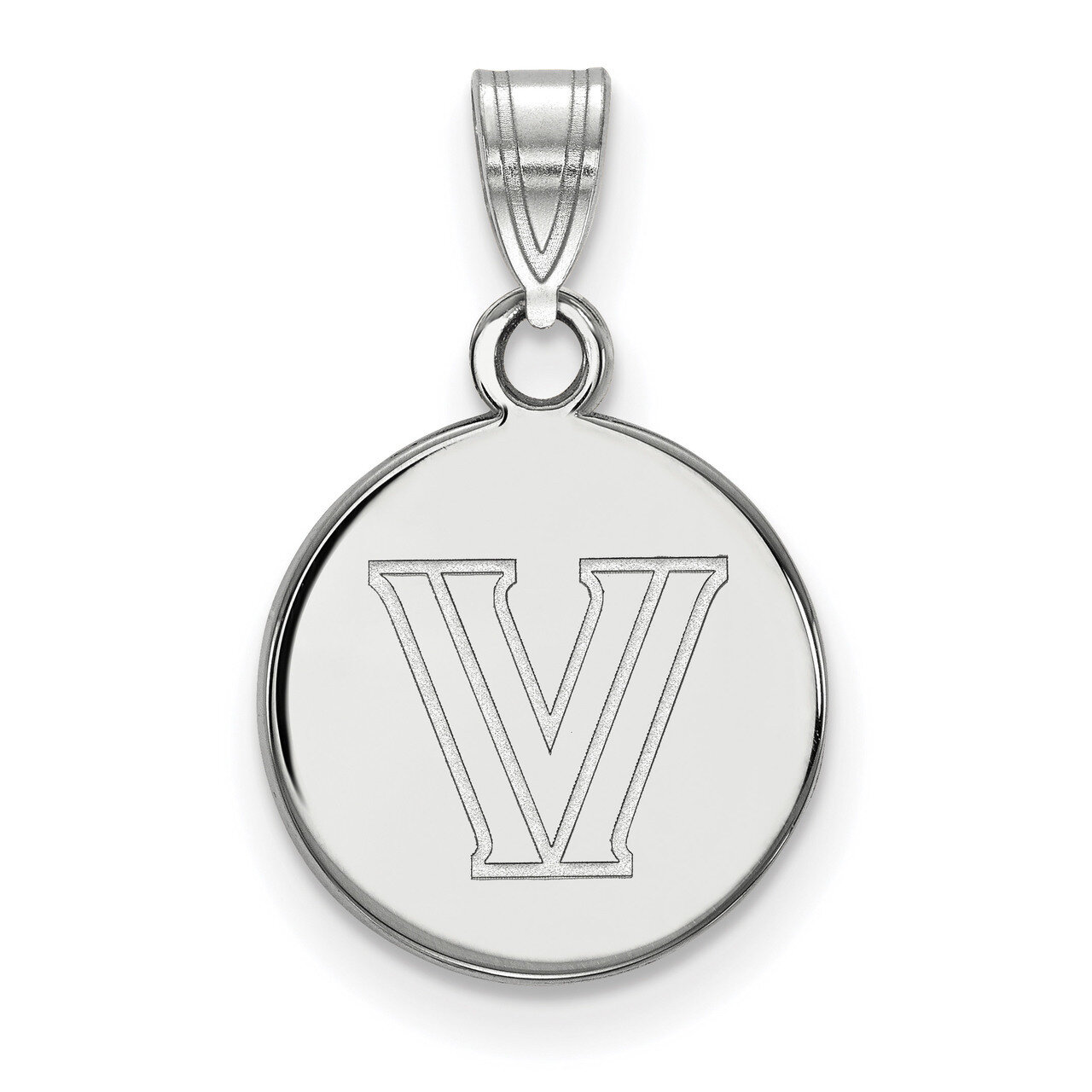 Villanova University Small Disc Pendant Sterling Silver SS021VIL, MPN: SS021VIL, 886774958965