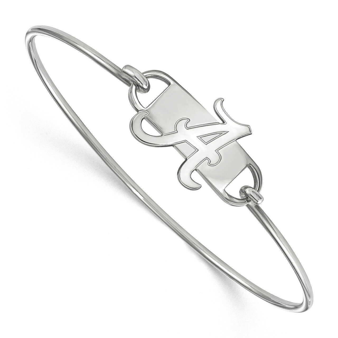 University of Alabama Small Center Wire Bangle Sterling Silver SS022UAL-6, MPN: SS022UAL-6, 1911010…