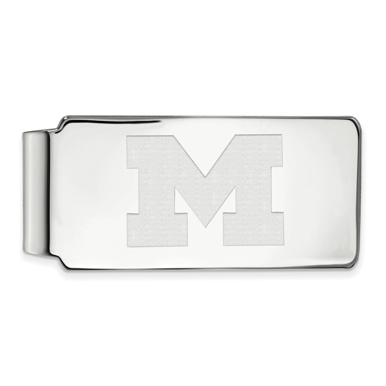 Michigan University of Money Clip Sterling Silver SS024UM